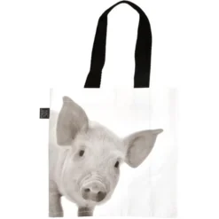 ESSCHERT DESIGN Boodschappentas Jonge Boerderijdieren - Small -Goedkope Tuin Licht Winkel 1582796977 4 600