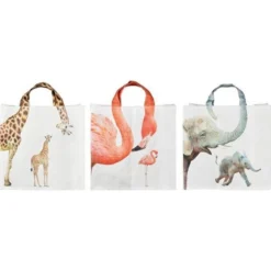 ESSCHERT DESIGN Boodschappentas Dierentuindieren - Large