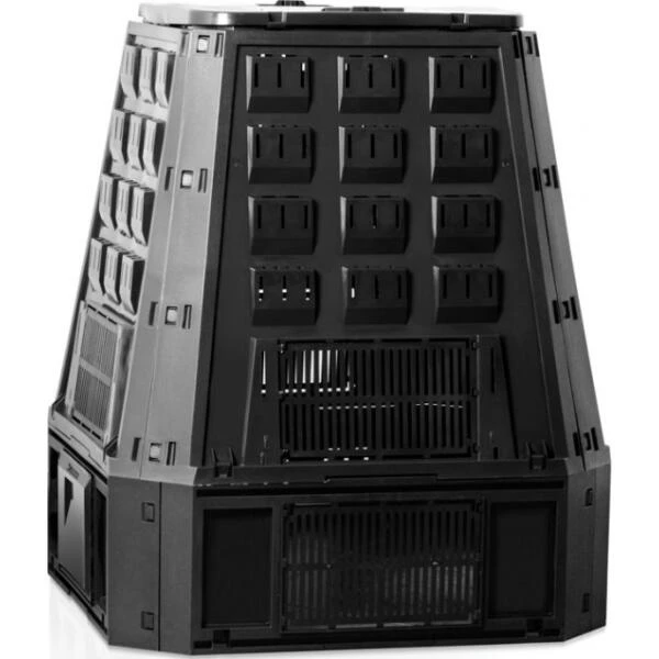 Compostvat Zwart 630 Liter 1 Compostvat Zwart 630 Liter