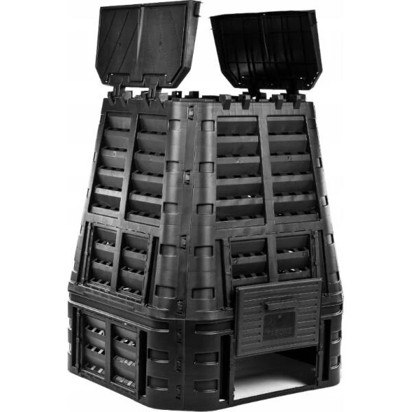 Compostvat Zwart 850 Liter 4 Compostvat Zwart 850 Liter - Afbeelding 4