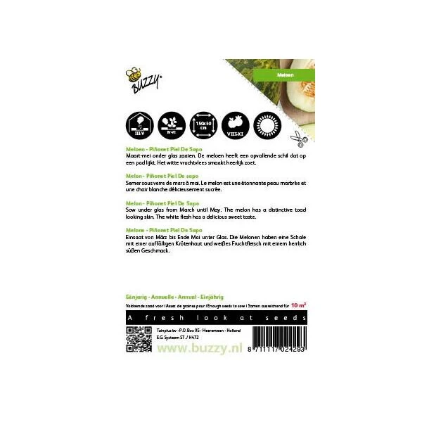 Meloenen Pinonet Piel De Sapo 2 Meloenen Pinonet Piel De Sapo - Afbeelding 2